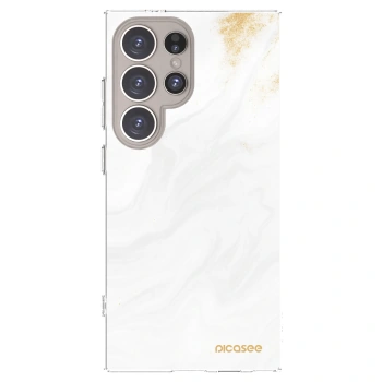Picasee Samsung Galaxy S24 Ultra S928B 5G Hülle - Transparentes Silikon - White