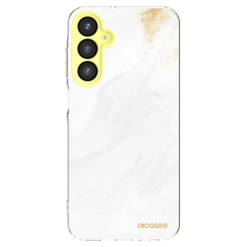 Picasee Samsung Galaxy A25 A256B 5G Hülle - Transparentes Silikon - White