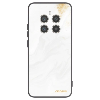 Picasee Realme 12 Pro 5G Hülle - Schwarzes Silikon - White