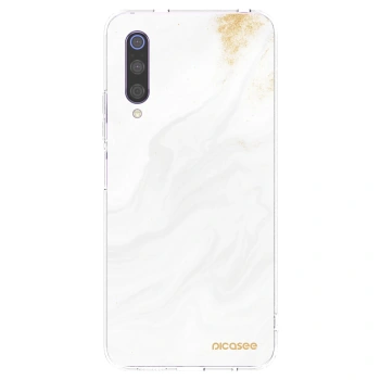 Picasee Xiaomi Mi 9 Hülle - Transparentes Silikon - White