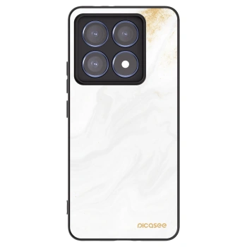 Picasee Xiaomi 14T Pro Hülle - Schwarzes Silikon - White