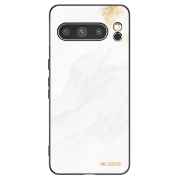 Picasee Google Pixel 8 Pro Hülle - Schwarzes Silikon - White