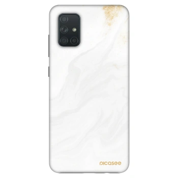 Hülle für Samsung Galaxy A71 A715F - White