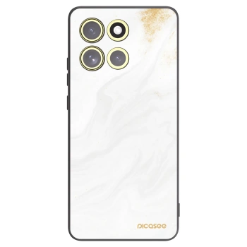 Picasee Motorola Moto G86 5G Hülle - Schwarzes Silikon - White