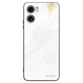 Picasee Motorola Moto G06 Hülle - Schwarzes Silikon - White