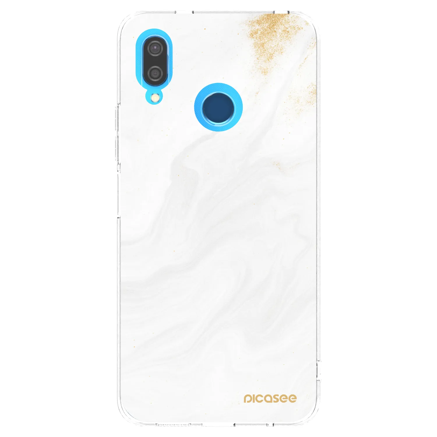 Picasee Huawei P20 Lite Hülle - Transparentes Silikon - White