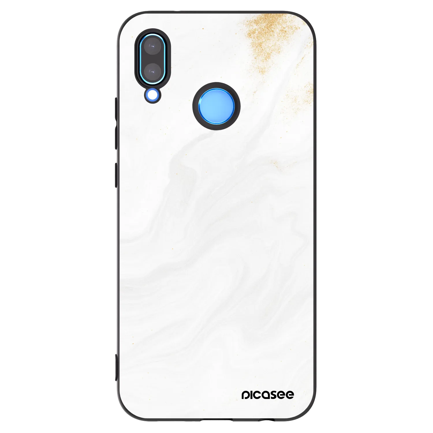 Picasee Huawei P20 Lite Hülle - Schwarzes Silikon - White
