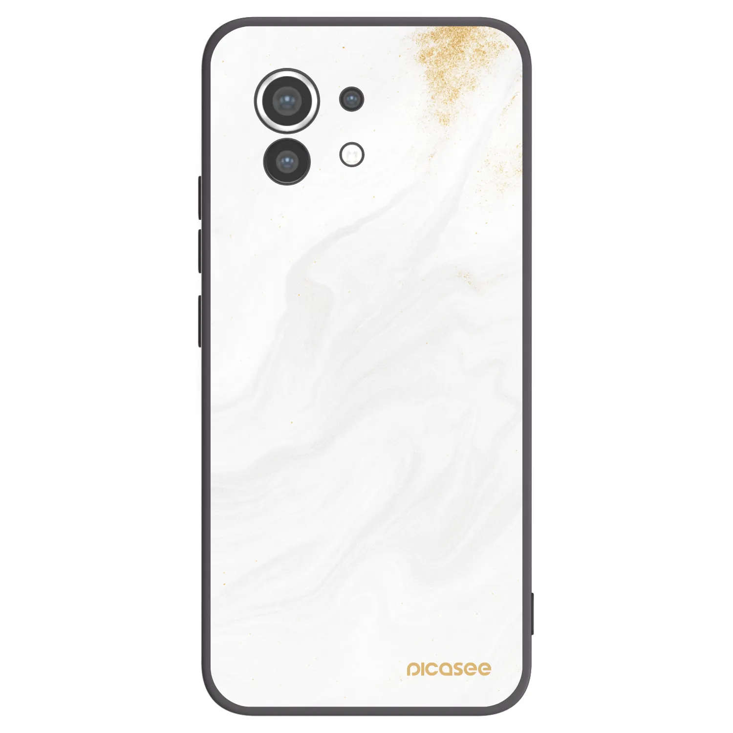 Picasee Xiaomi Mi 11 Hülle - Schwarzes Silikon - White
