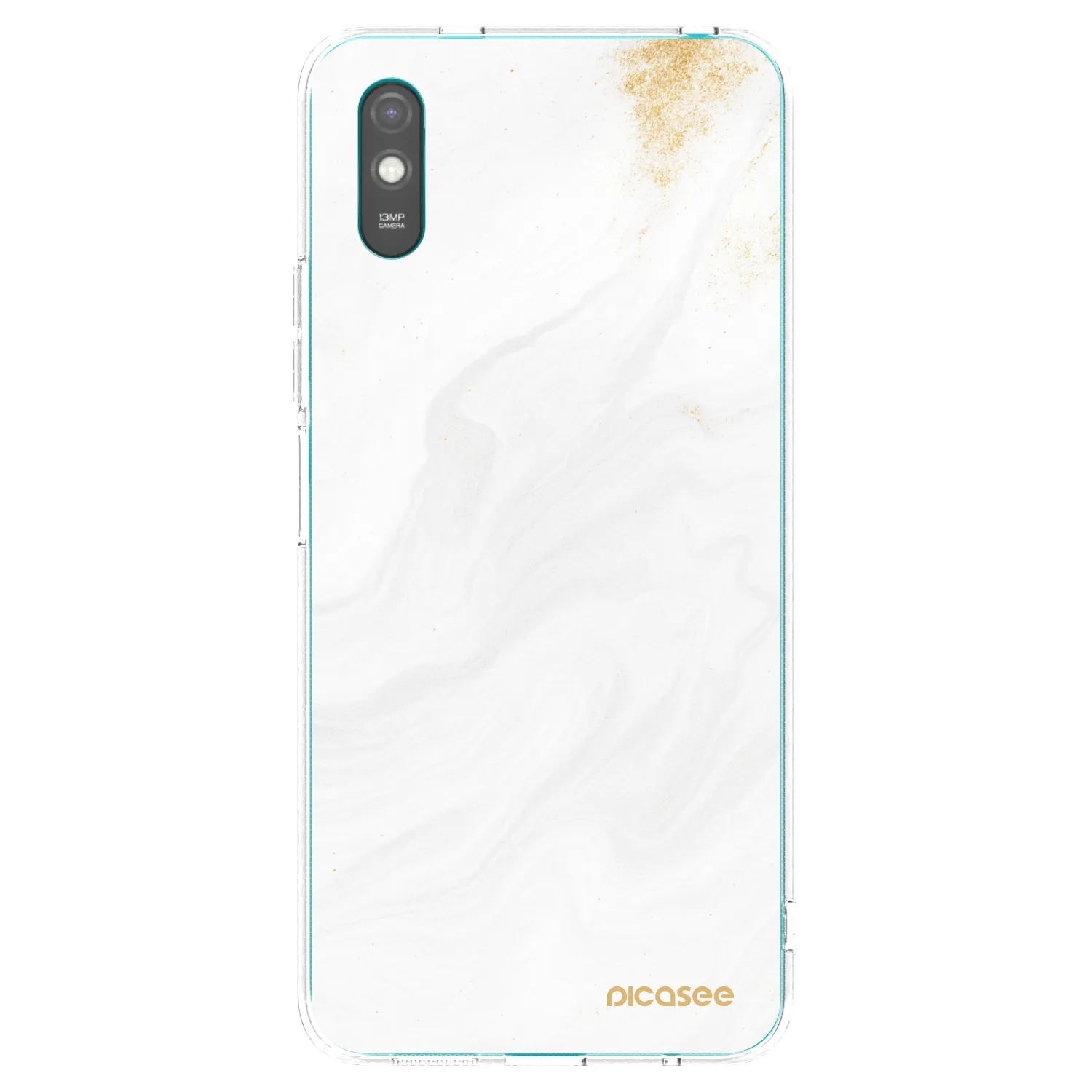 Picasee Xiaomi Redmi 9AT Hülle - Transparentes Silikon - White