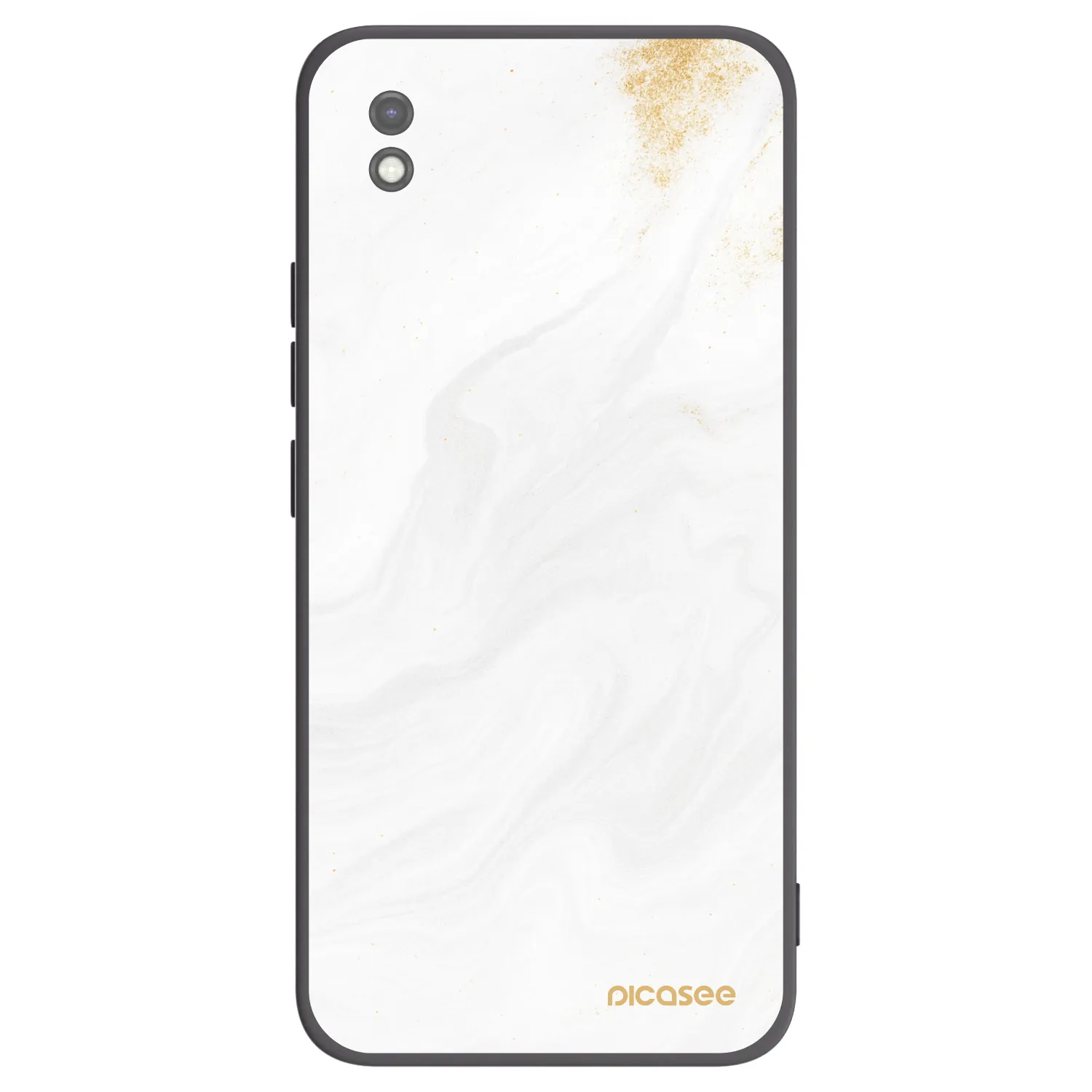 Picasee Xiaomi Redmi 9AT Hülle - Schwarzes Silikon - White