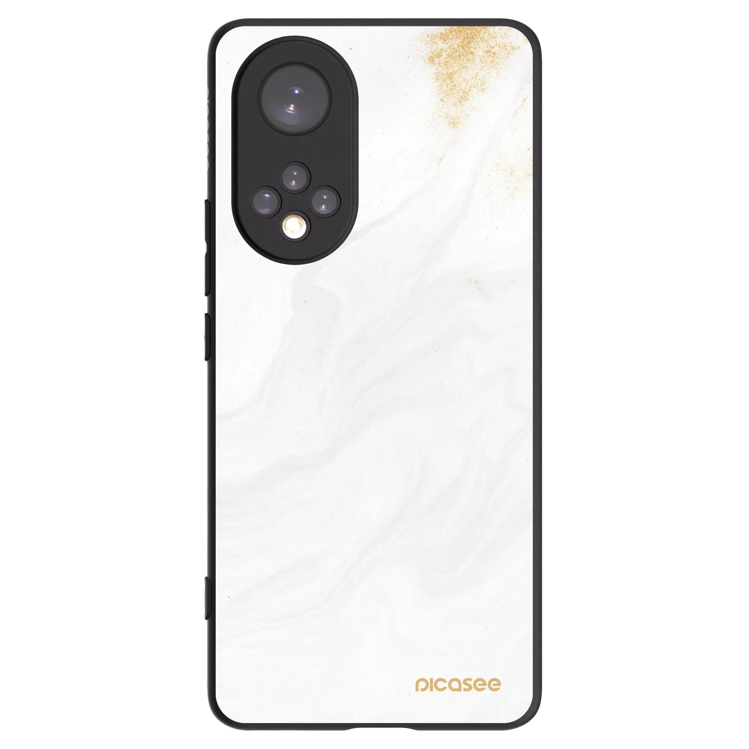 Picasee Huawei Nova 9 Hülle - Schwarzes Silikon - White
