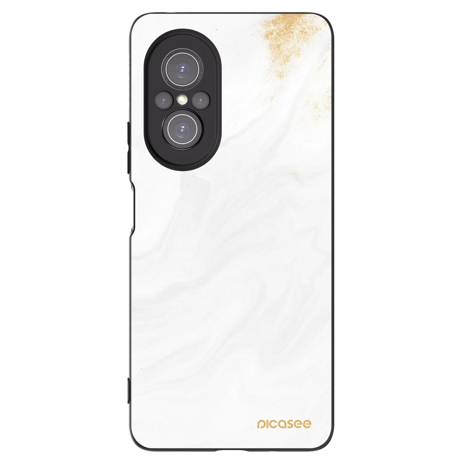 Picasee Huawei Nova 9 SE Hülle - Schwarzes Silikon - White