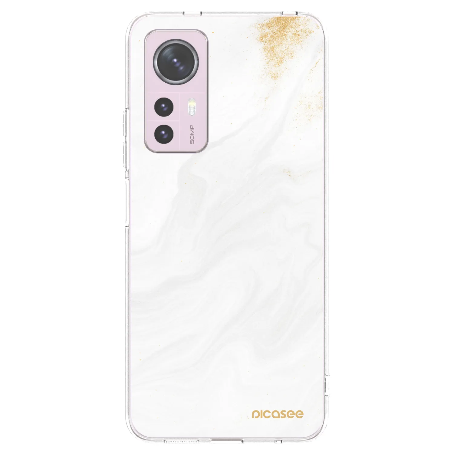 Picasee Xiaomi 12 Hülle - Transparentes Silikon - White