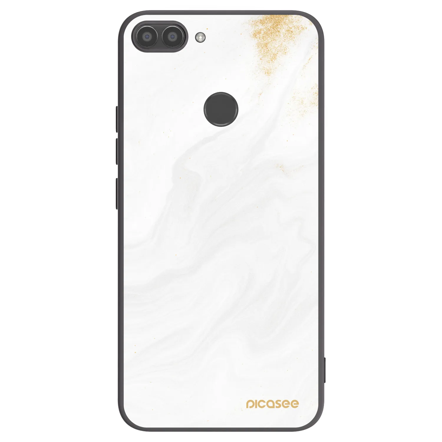 Picasee Huawei P Smart Hülle - Schwarzes Silikon - White