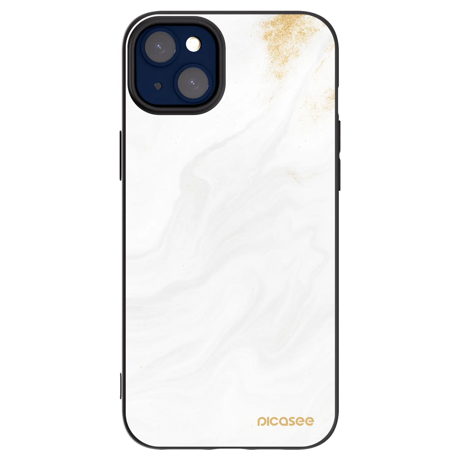 Picasee Apple iPhone 14 Plus Hülle - Schwarzes Silikon - White