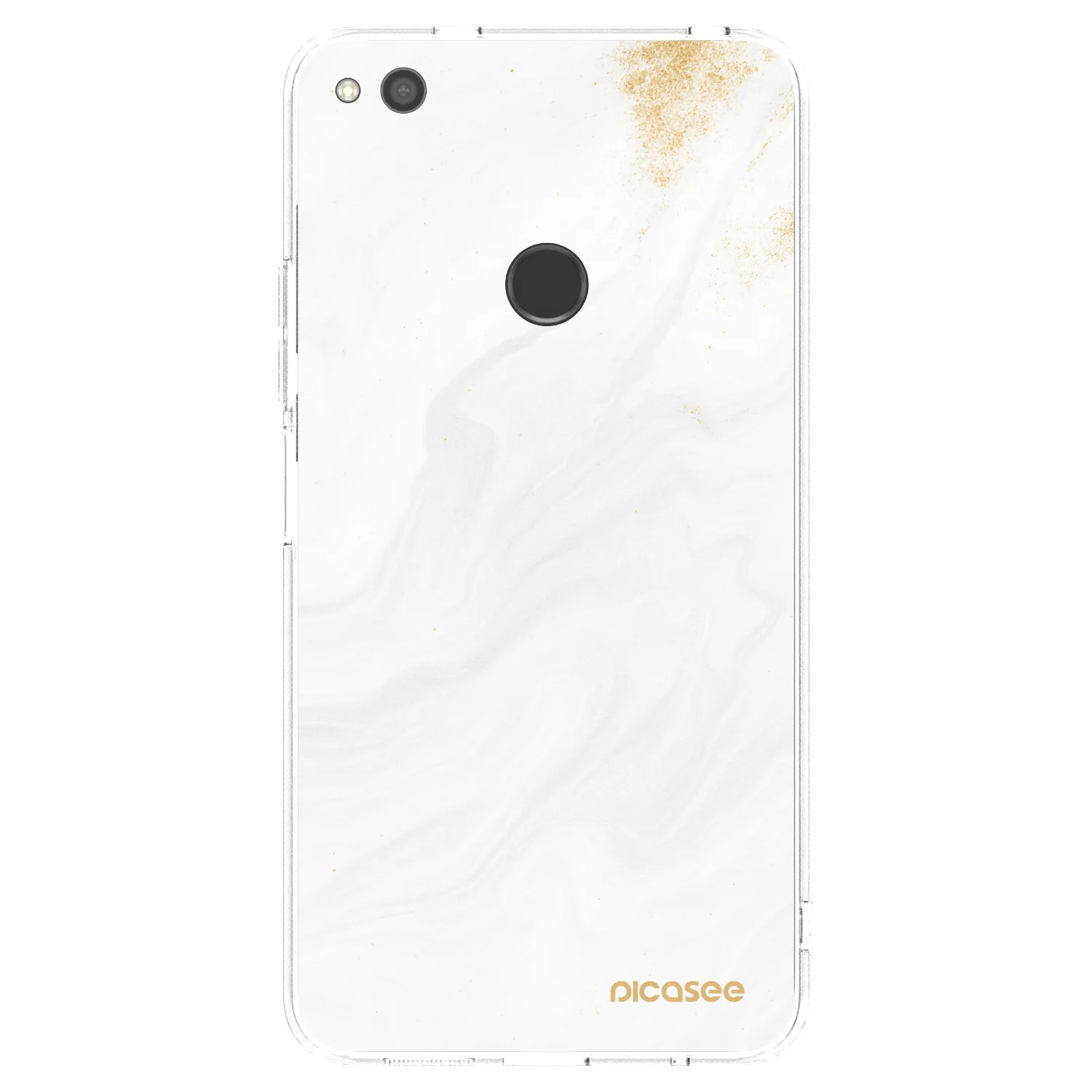 Picasee Huawei P9 Lite 2017 Hülle - Transparentes Silikon - White