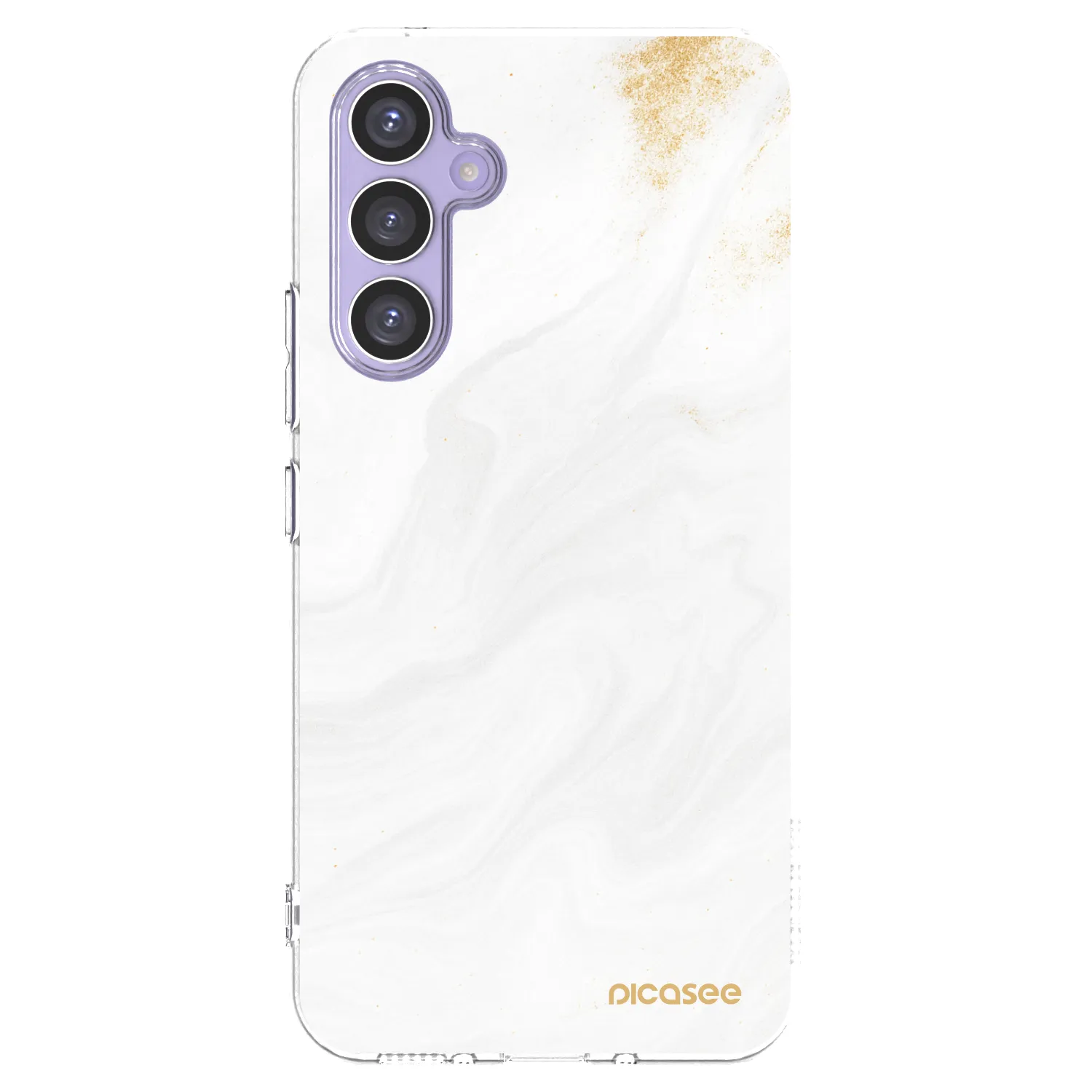 Picasee Samsung Galaxy A54 5G A546B Hülle - Transparentes Silikon - White