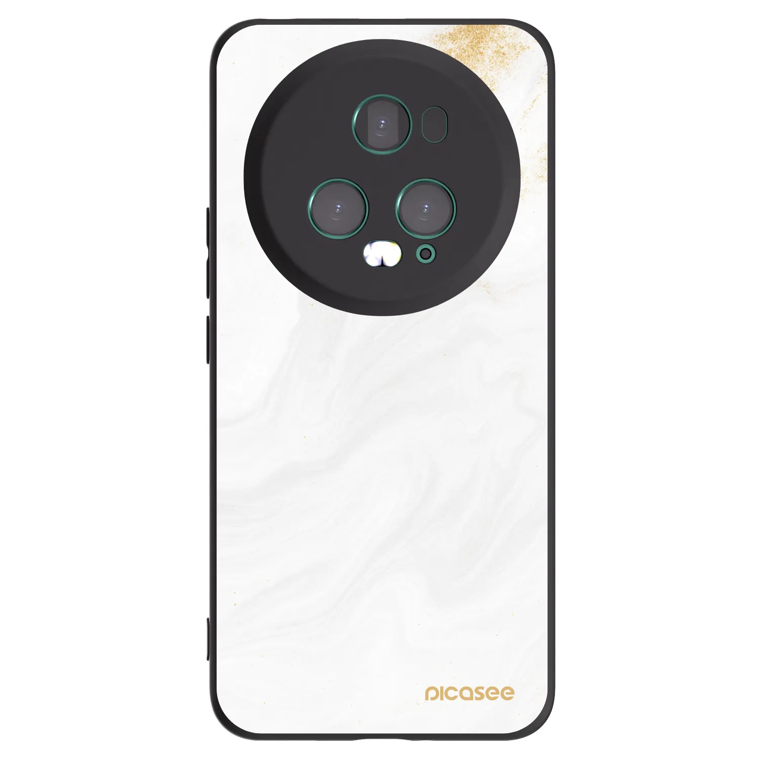 Picasee Honor Magic5 Pro Hülle - Schwarzes Silikon - White