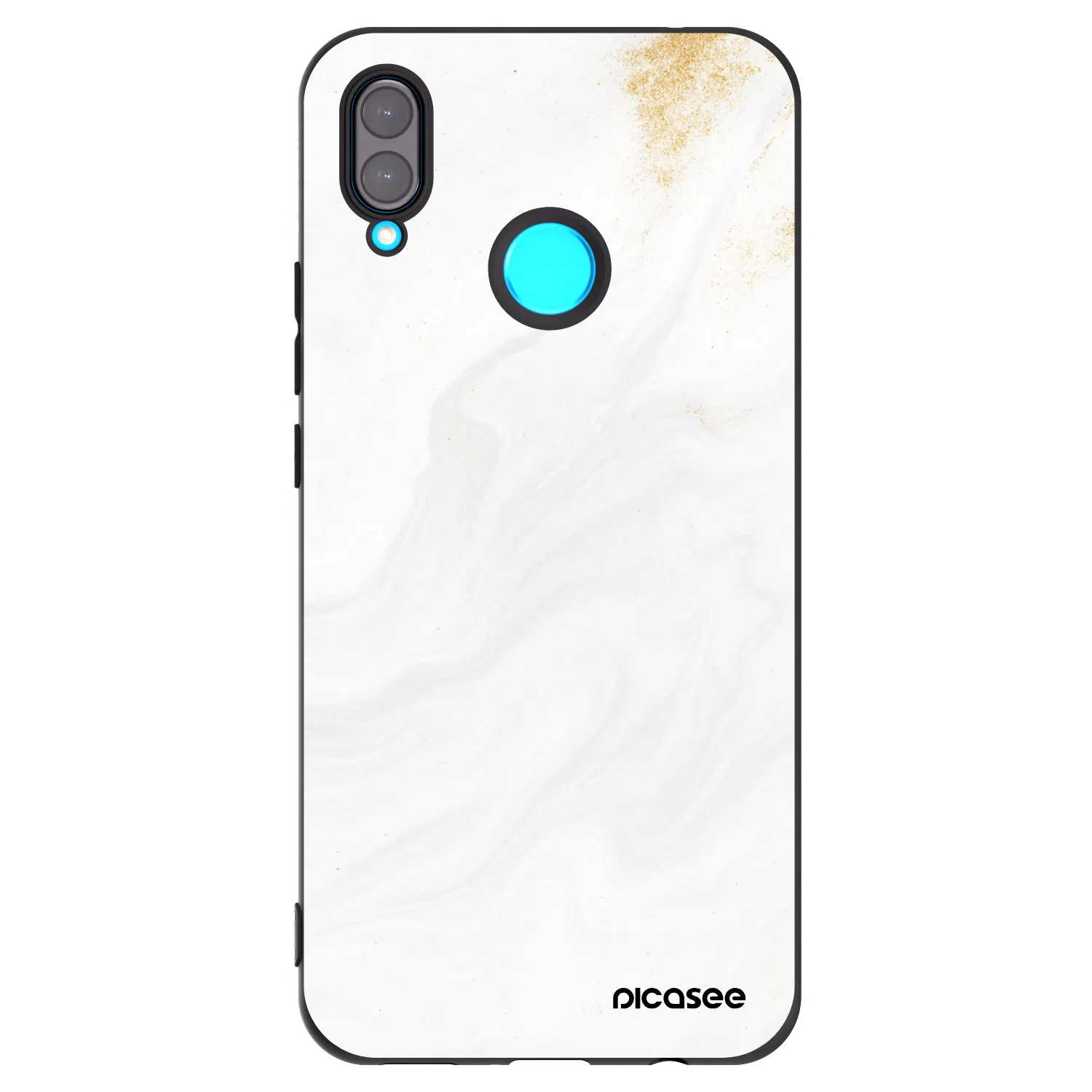 Picasee Huawei Nova 3 Hülle - Schwarzes Silikon - White