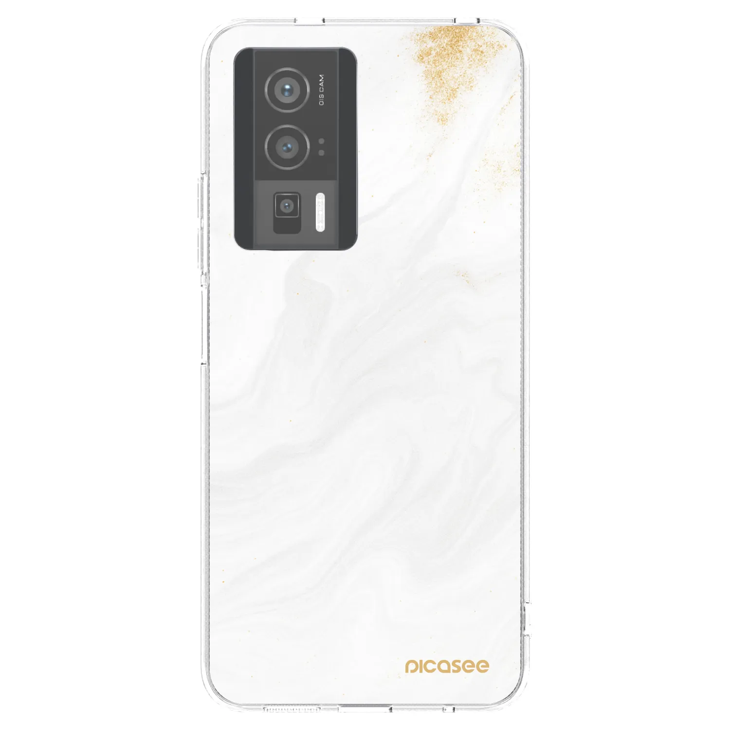 Picasee Xiaomi Poco F5 Pro 5G Hülle - Transparentes Silikon - White