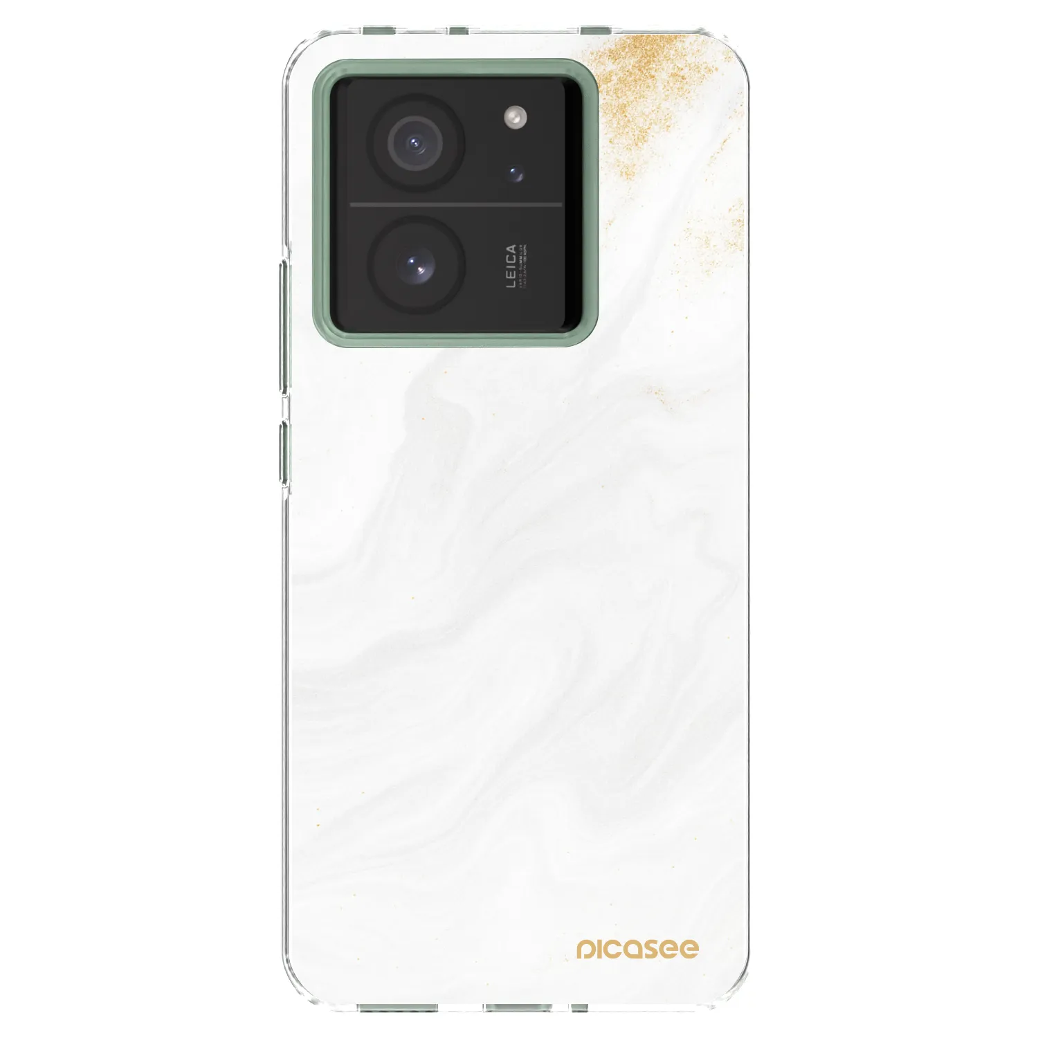 Picasee Xiaomi 13T Hülle - Transparentes Silikon - White