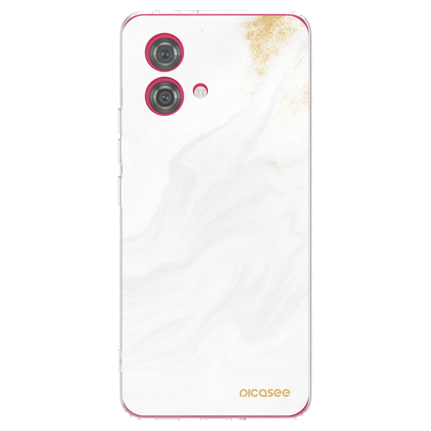 Picasee Motorola Moto G84 5G Hülle - Transparentes Silikon - White