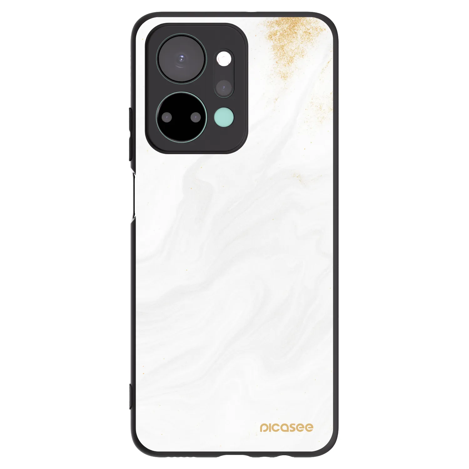Picasee Honor X7a Hülle - Schwarzes Silikon - White