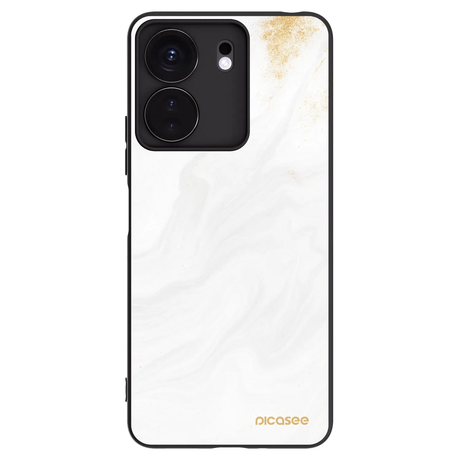 Picasee Xiaomi Redmi 13C 4G Hülle - Schwarzes Silikon - White