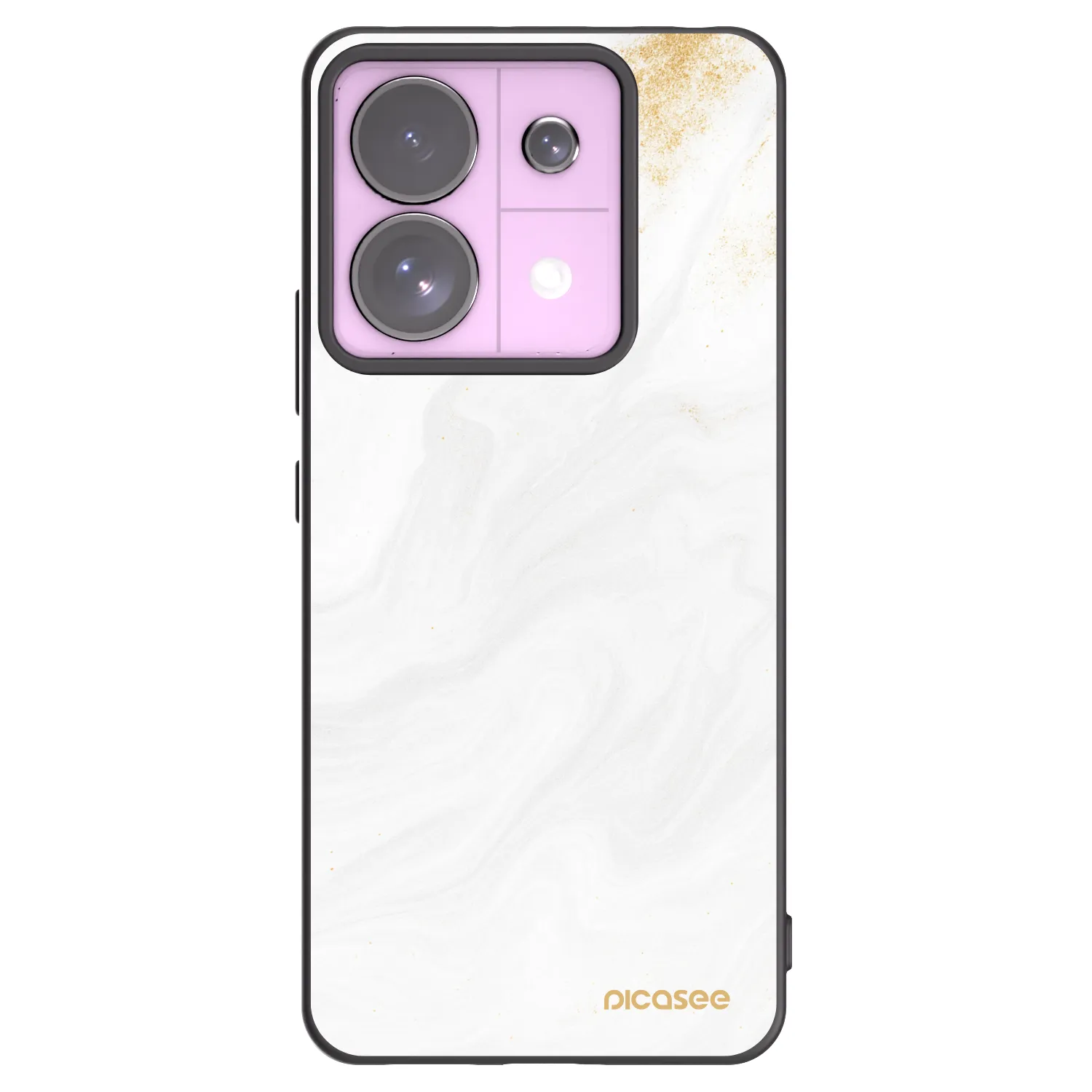 Picasee Xiaomi Redmi Note 13 Pro 5G Hülle - Schwarzes Silikon - White