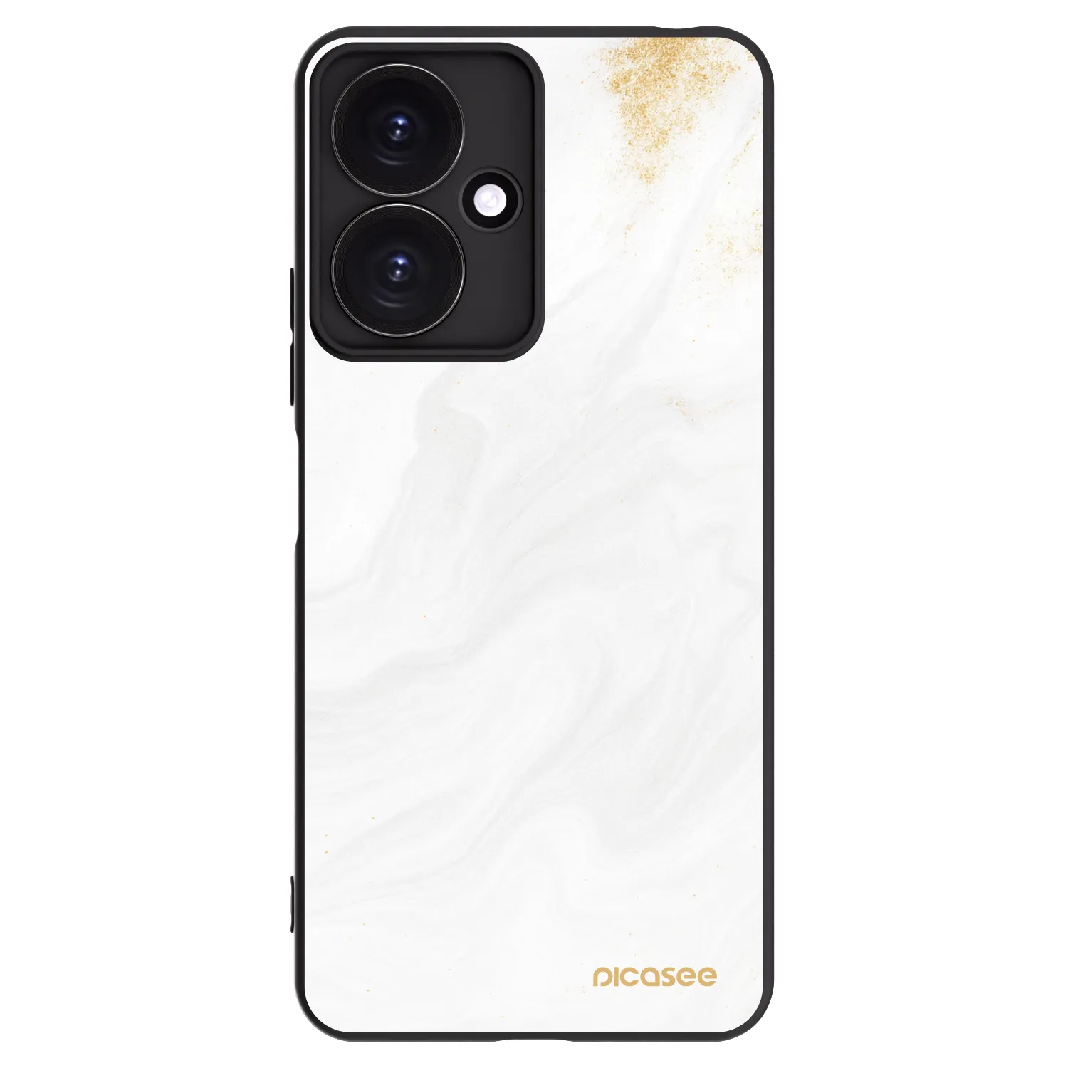 Picasee Xiaomi Redmi 13C 5G Hülle - Schwarzes Silikon - White