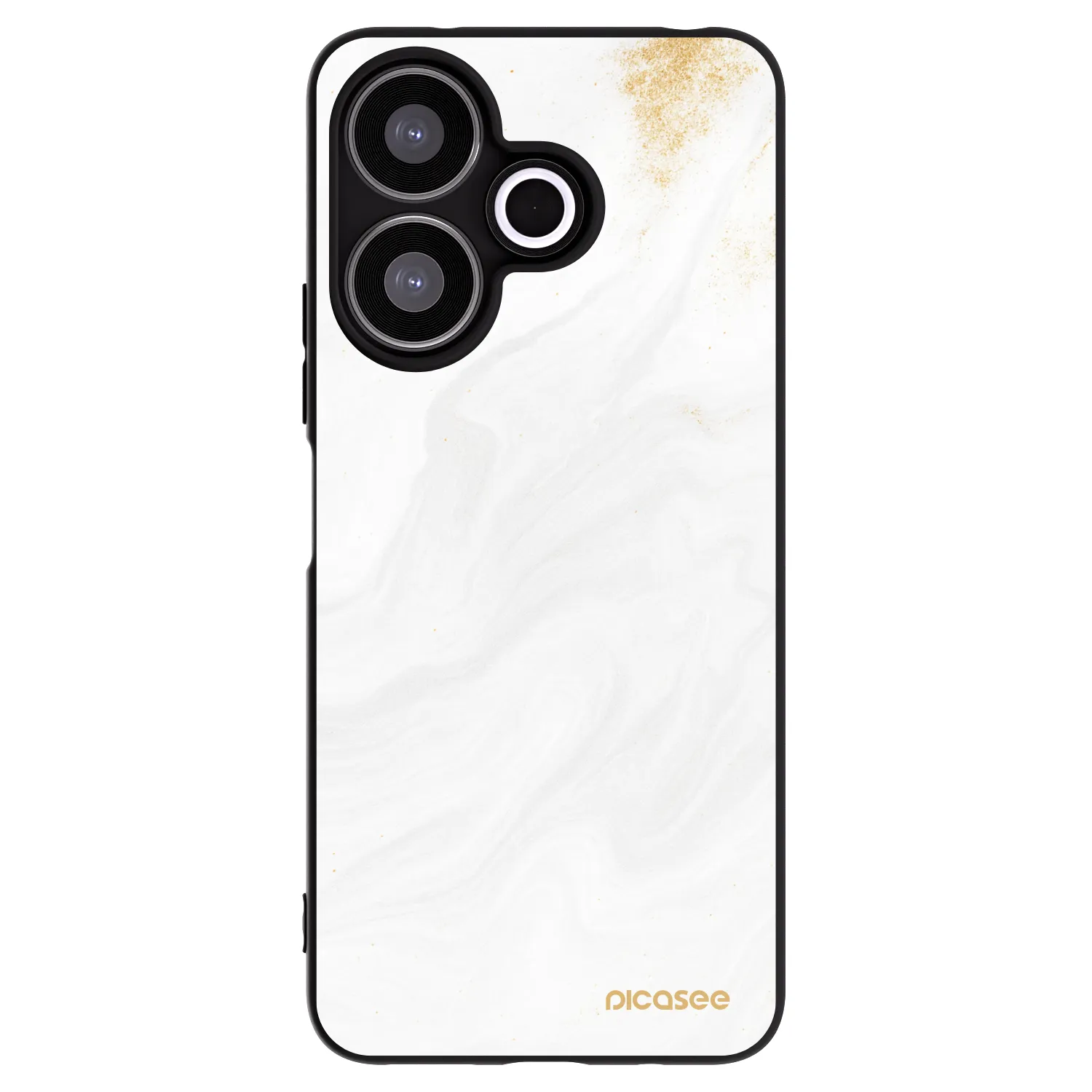 Picasee Xiaomi Redmi 13 4G Hülle - Schwarzes Silikon - White