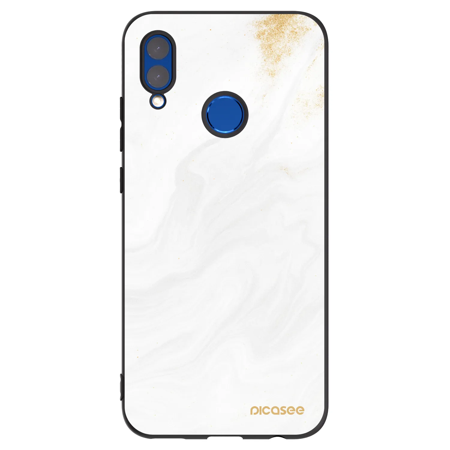 Picasee Huawei P Smart 2019 Hülle - Schwarzes Silikon - White