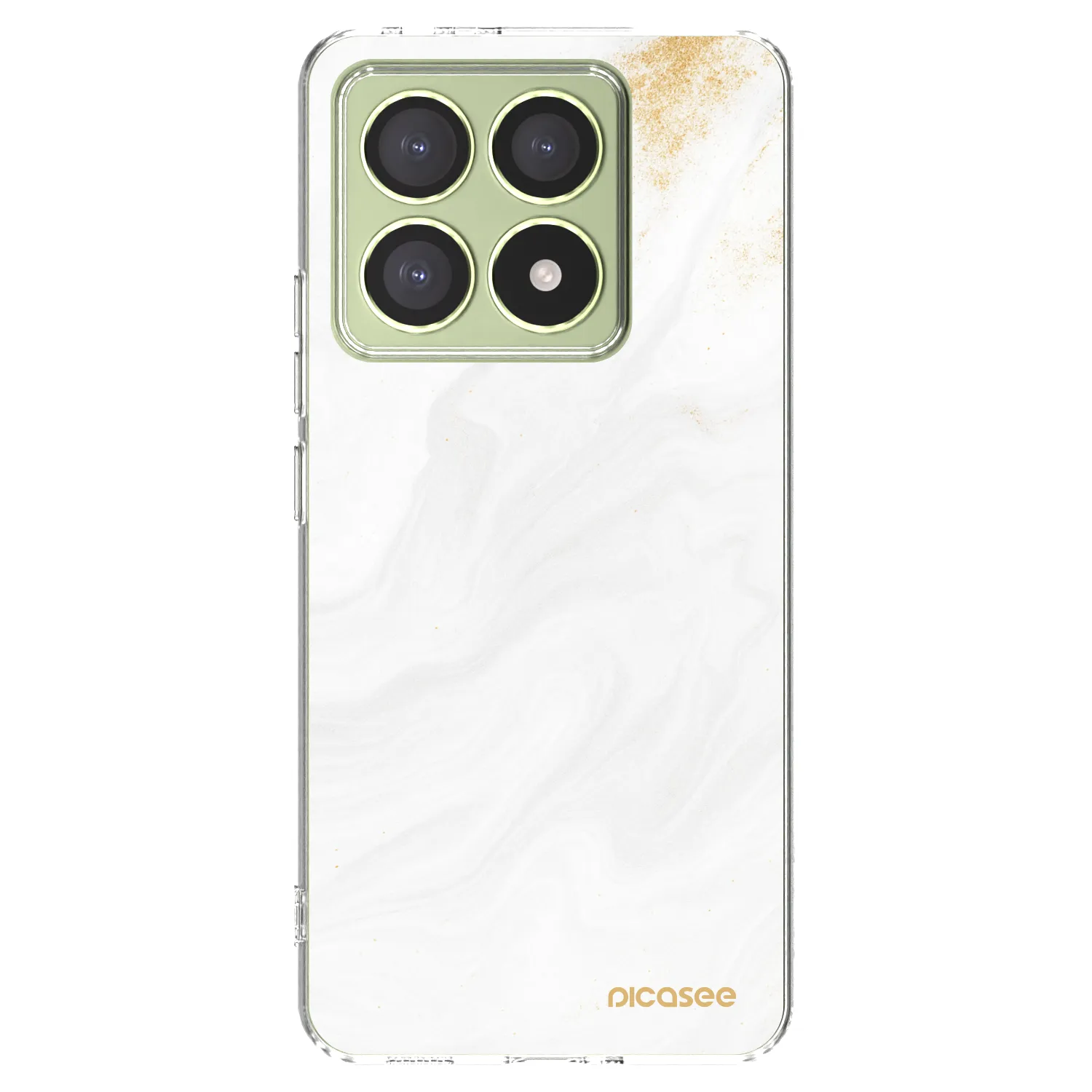Picasee Xiaomi 14T Hülle - Transparentes Silikon - White