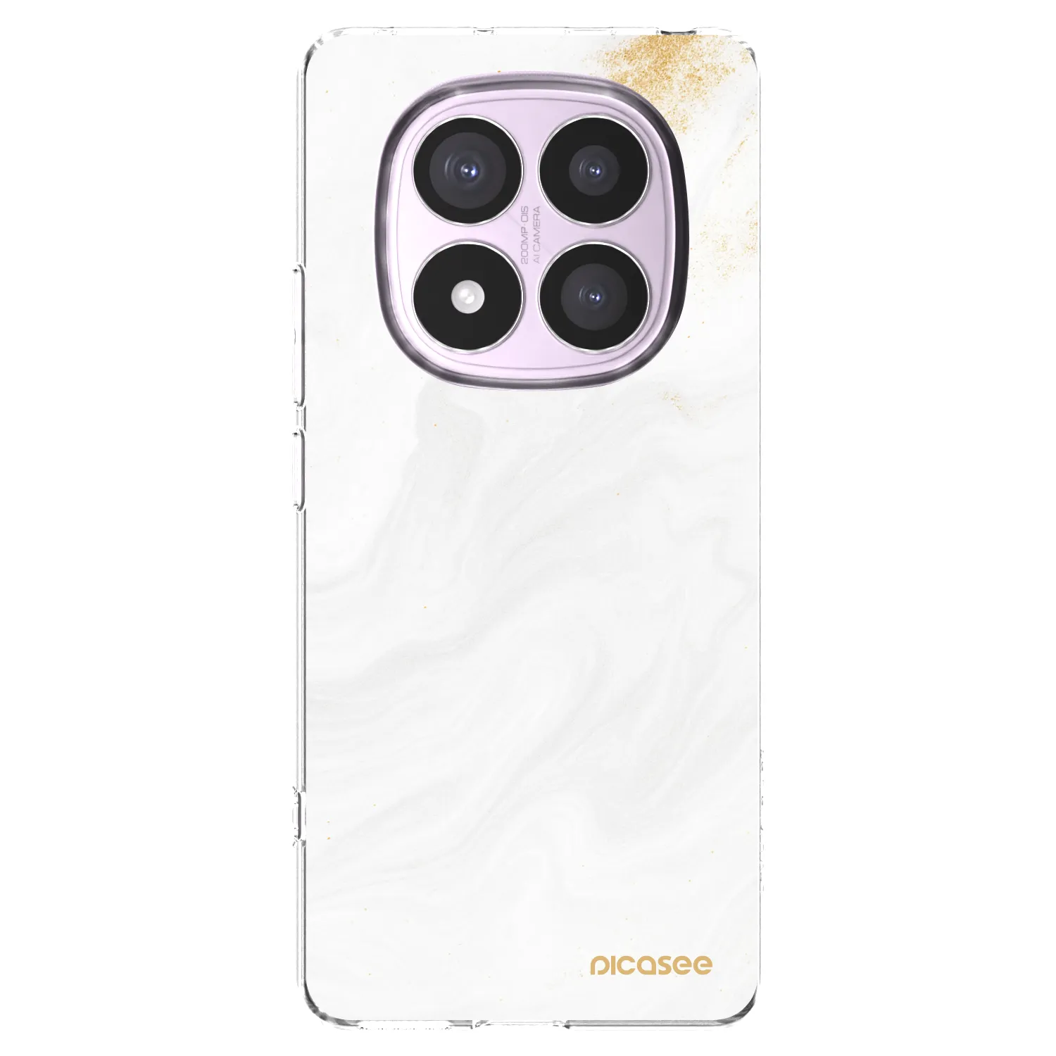 Picasee Xiaomi Redmi Note 14 Pro 5G Hülle - Transparentes Silikon - White