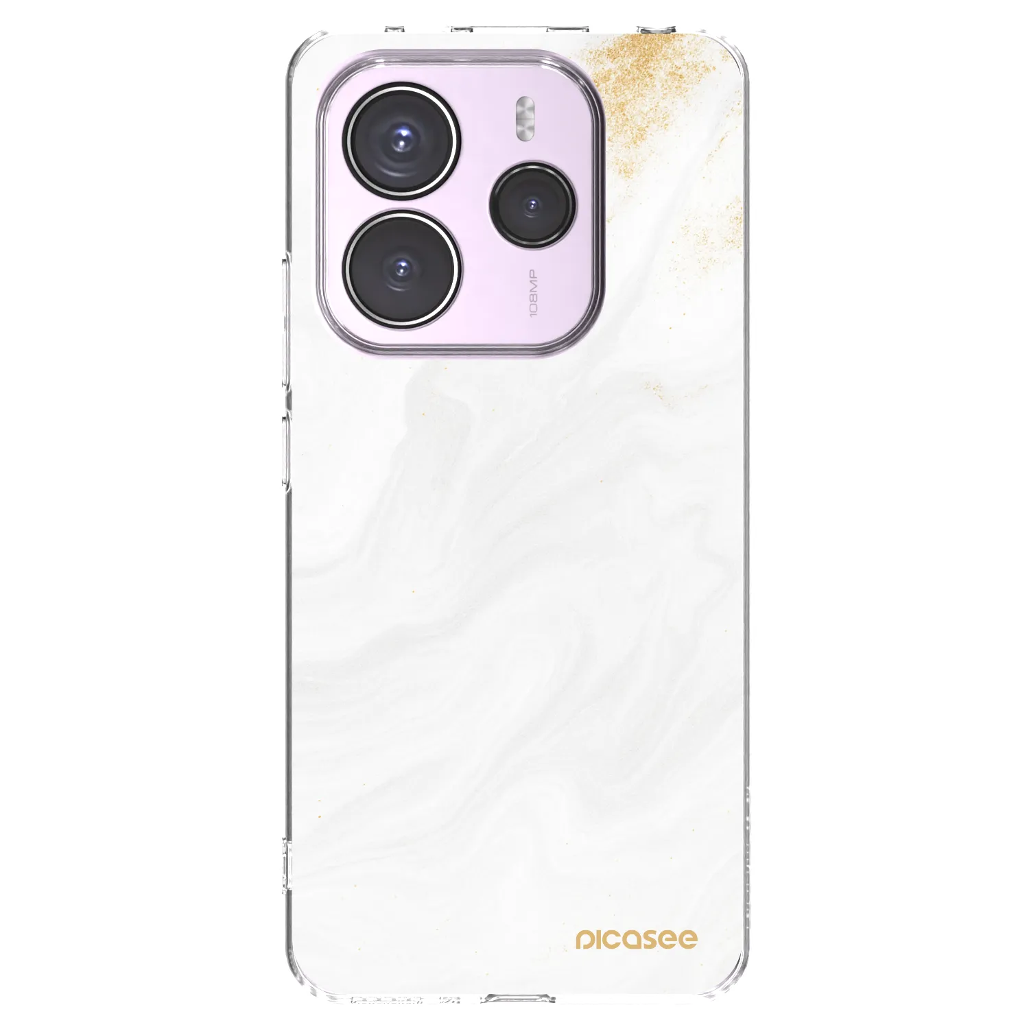 Picasee Xiaomi Redmi Note 14 5G Hülle - Transparentes Silikon - White