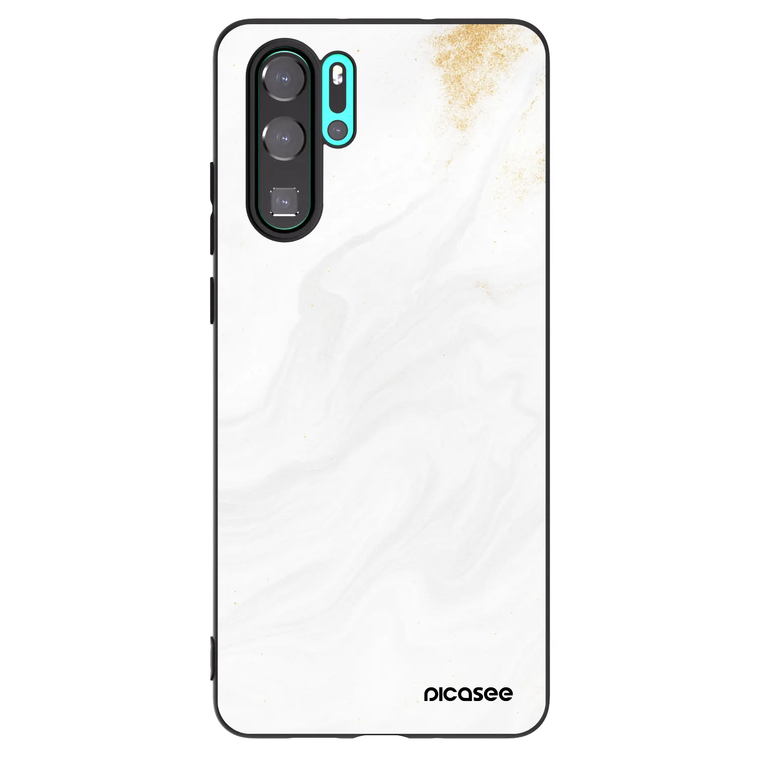 Picasee Huawei P30 Pro Hülle - Schwarzes Silikon - White