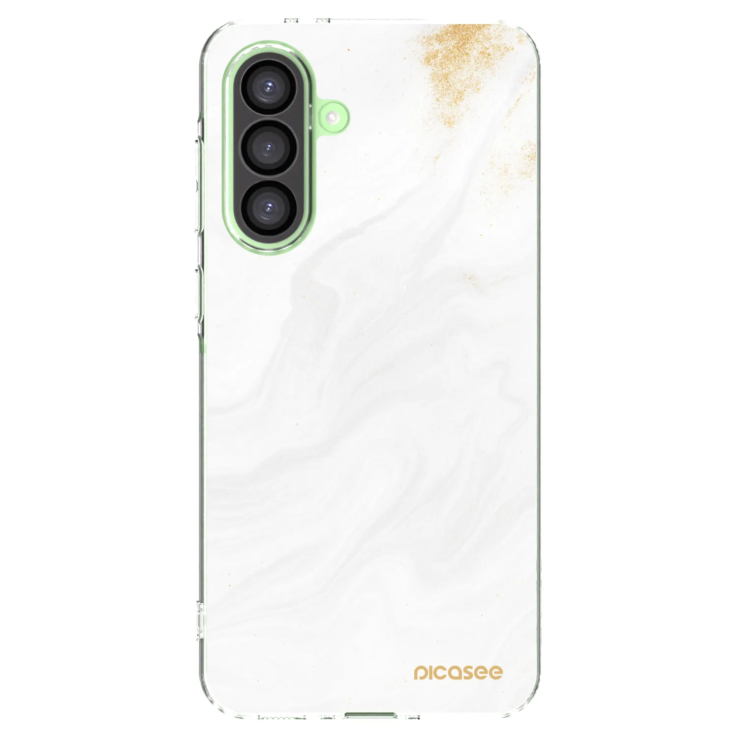 Picasee Samsung Galaxy A26 5G A266B Hülle - Transparentes Silikon - White