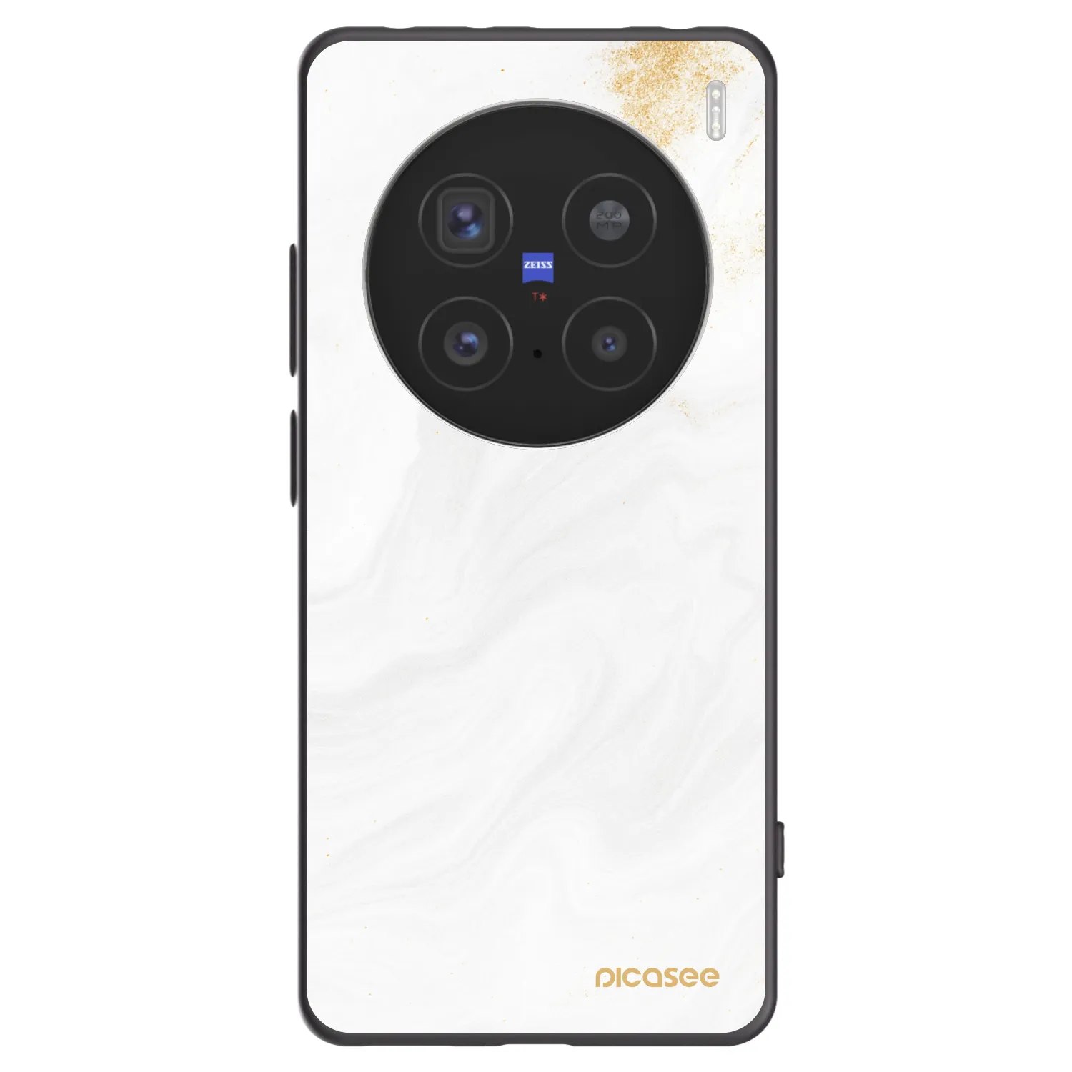 Picasee Vivo X200 Pro Hülle - Schwarzes Silikon - White