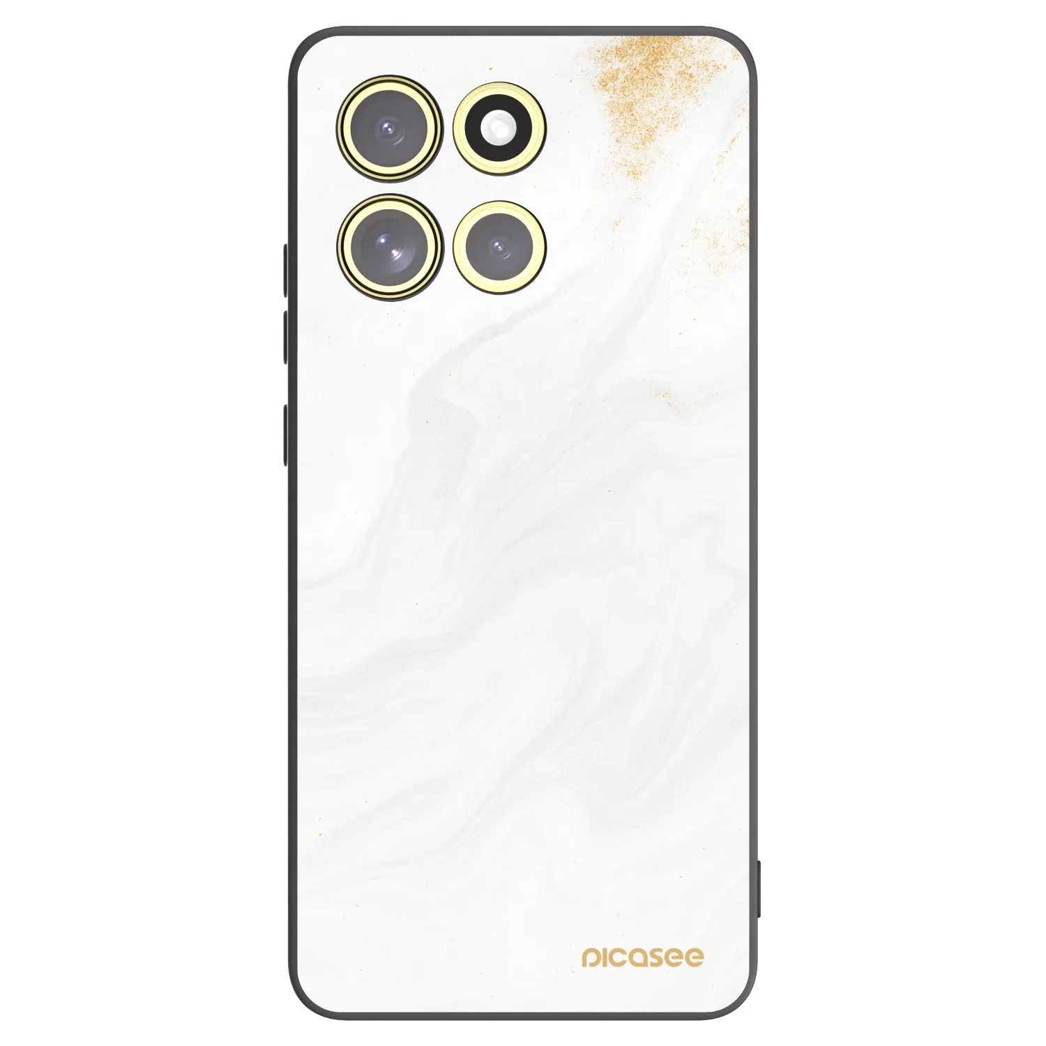 Picasee Motorola Moto G86 5G Hülle - Schwarzes Silikon - White