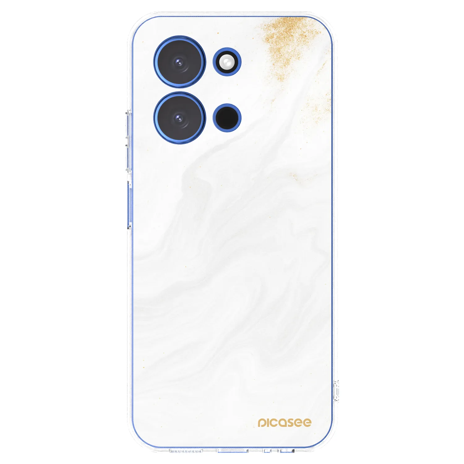 Picasee Xiaomi Redmi 15C 4G Hülle - Transparentes Silikon - White