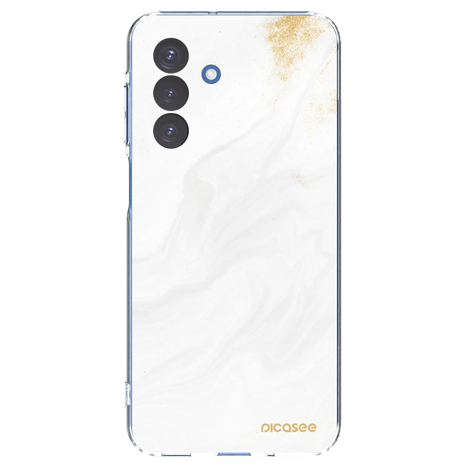 Picasee Samsung Galaxy A17 5G Hülle - Transparentes Silikon - White