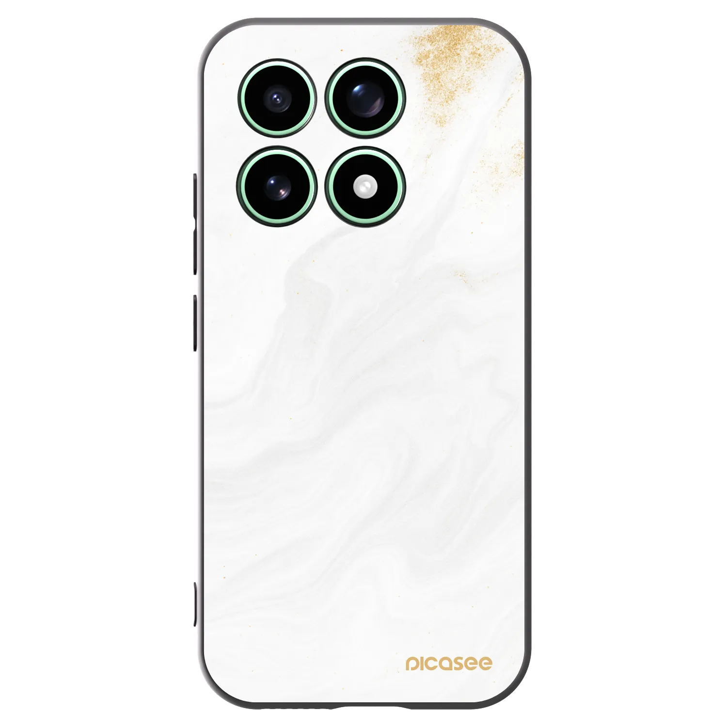 Picasee Xiaomi 17 Hülle - Schwarzes Silikon - White