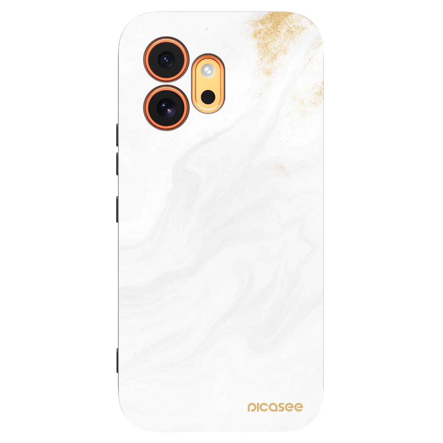 Picasee Honor 600 Hülle - Schwarzes Silikon - White