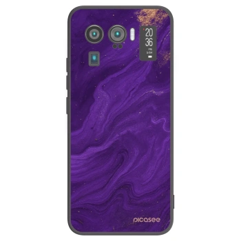 Picasee Xiaomi Mi 11 Ultra Hülle - Schwarzes Silikon - Purple