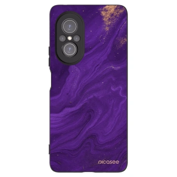 Picasee Huawei Nova 9 SE Hülle - Schwarzes Silikon - Purple