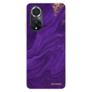 Picasee Huawei Nova 9 SE Hülle - Transparentes Silikon - Purple