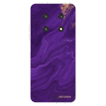 Picasee Honor Magic4 Lite 5G Hülle - Transparentes Silikon - Purple