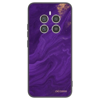 Picasee Realme 12 Pro 5G Hülle - Schwarzes Silikon - Purple