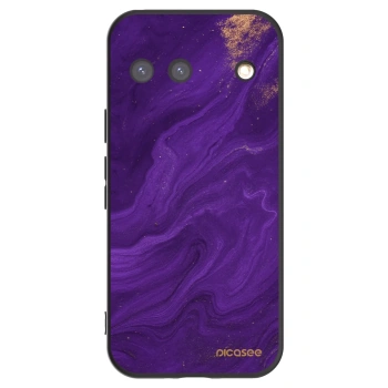 Picasee Google Pixel 9 Hülle - Schwarzes Silikon - Purple