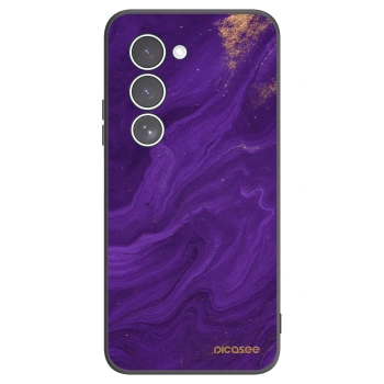 Picasee Xiaomi Redmi 15 5G Hülle - Schwarzes Silikon - Purple